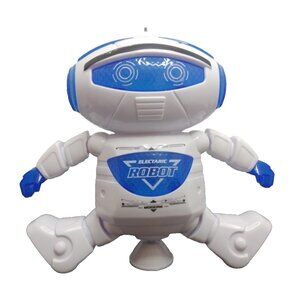 Dancing Disco Robot Toy Music Lights Dancing 360 Missing Propeller
